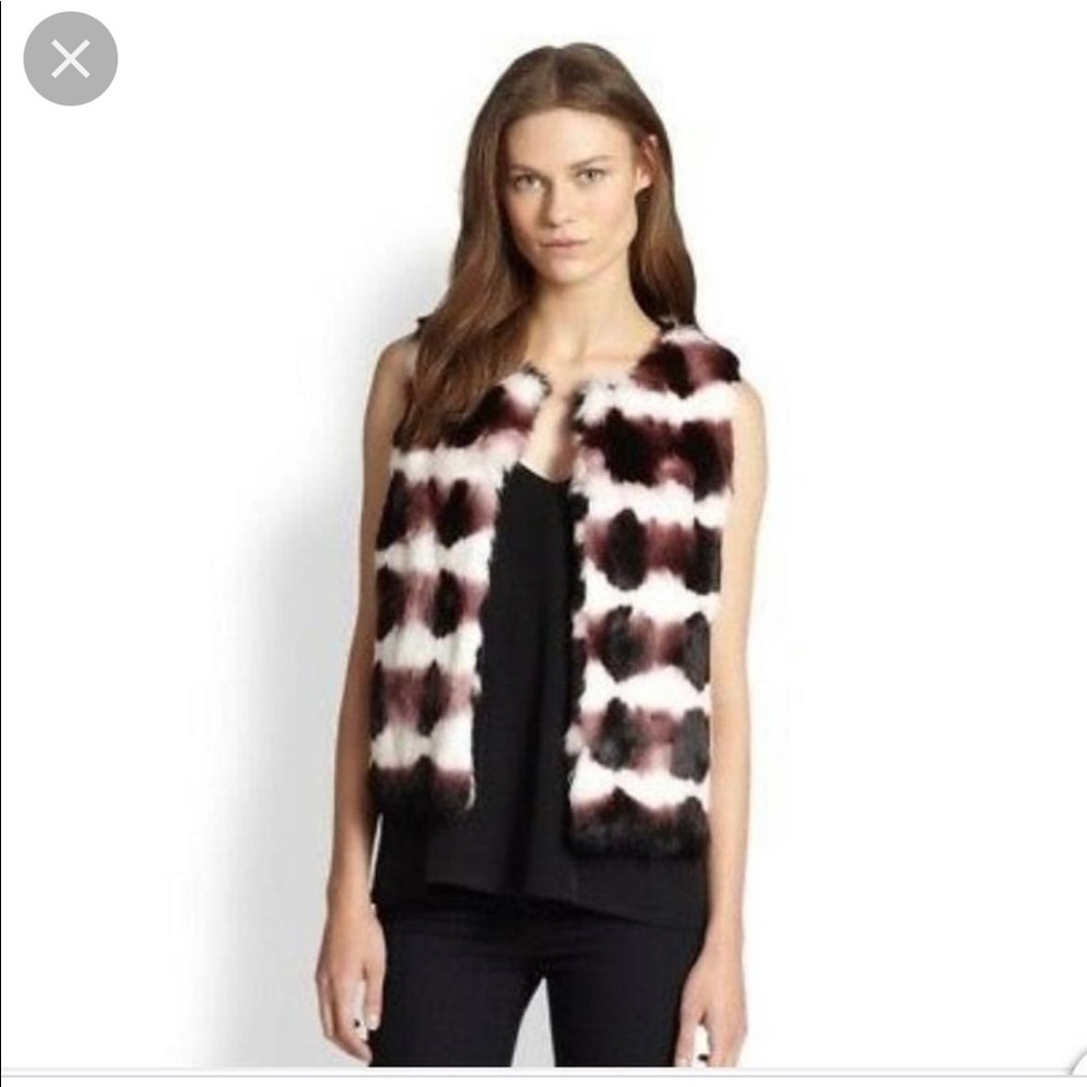 Haute Hippie fur vest